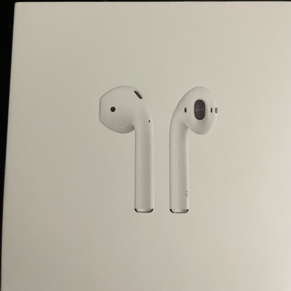 Apple AirPods and charging case